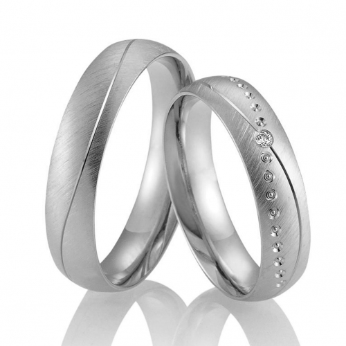 Alliance Breuning Loop avec diamants