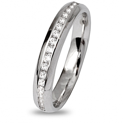 Alliance demi-tour rail bomb� fifty 0.25ct