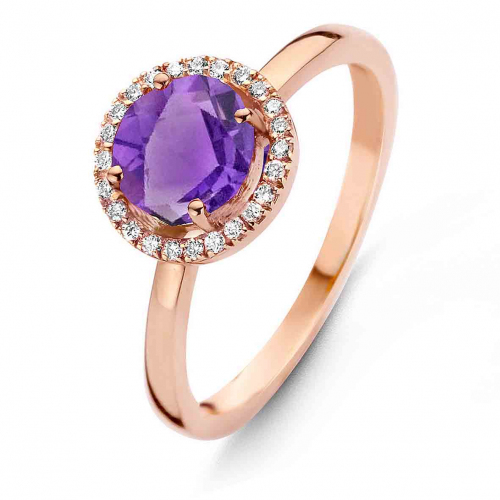 Bague Am�thyste One More - Etna