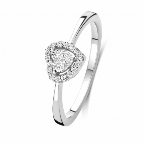 Bague argent sertie d'oxydes - Naiomy