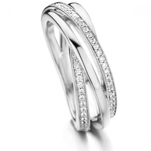 Bague Argent sertie de Zirconium - Naiomy