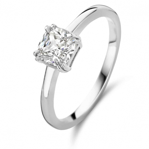 Bague Argent sertie de zirconium - Naiomy