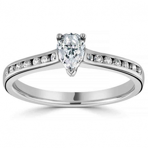 Bague de Fian�ailles Accompagn�e 