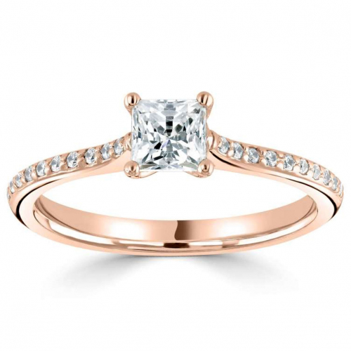 Bague de Fian�ailles Accompagn�e