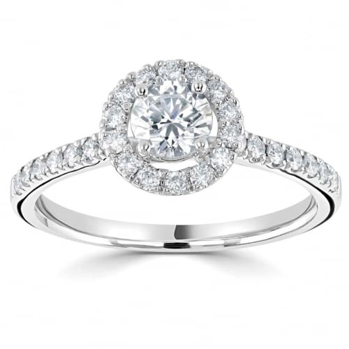 Bague de Fiançailles Accompagnée