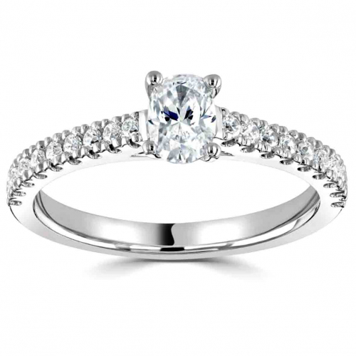 Bague de Fian�ailles accompagn�es