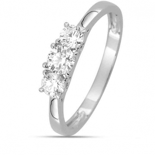 Bague de fianailles - Diamant de Laboratoire
