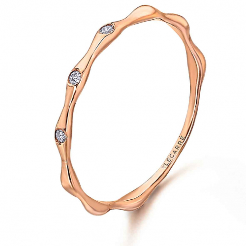 Bague diamants 0.04 ct