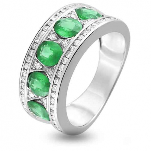 Bague Emeraude