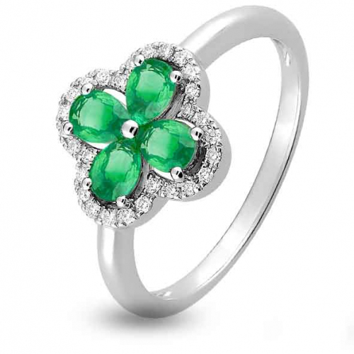 Bague Emeraude