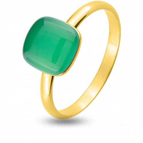 Bague Joelli Agate Verte