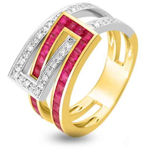 Bague Rubis