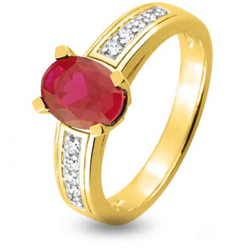 Bague Rubis