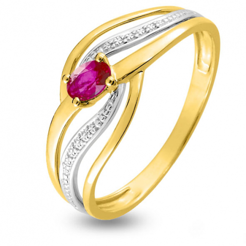 Bague rubis