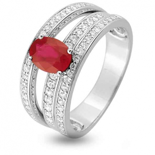 Bague Rubis