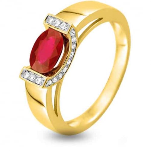 Bague Rubis