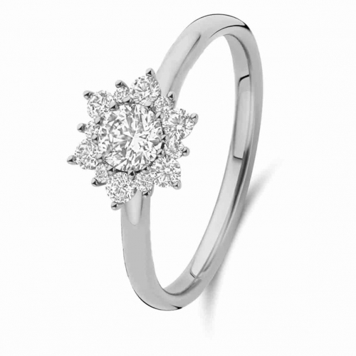 Bague solitaire Bloom -  0.40 ct Diamant de Laboratoire