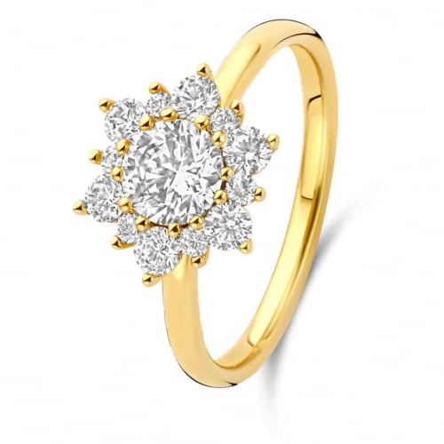 Bague solitaire Bloom 0.70 ct