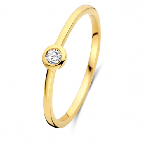 Bague solitaire Eternal 0.09CT Diamant de Laboratoire