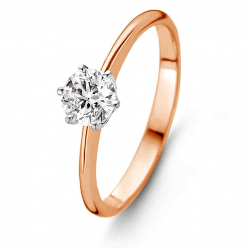 Bague solitaire signature - 0.60 ct - Diamant de Laboratoire