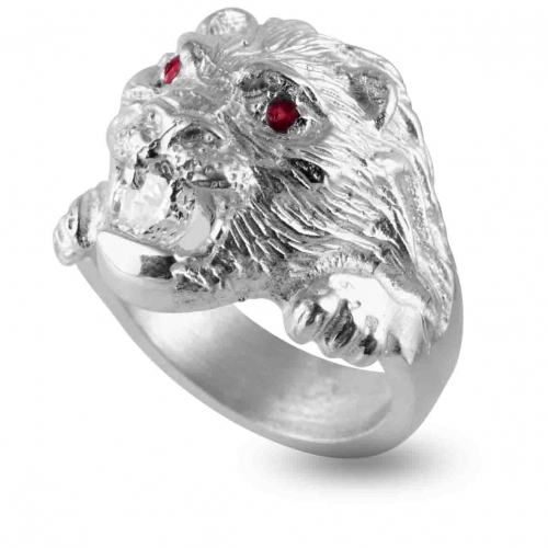 Bague Tte de Lion Lucas Lucor