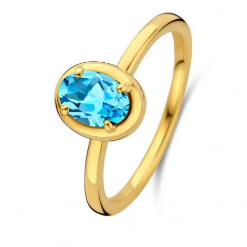 Bague Topaze Swiss Blue - One More