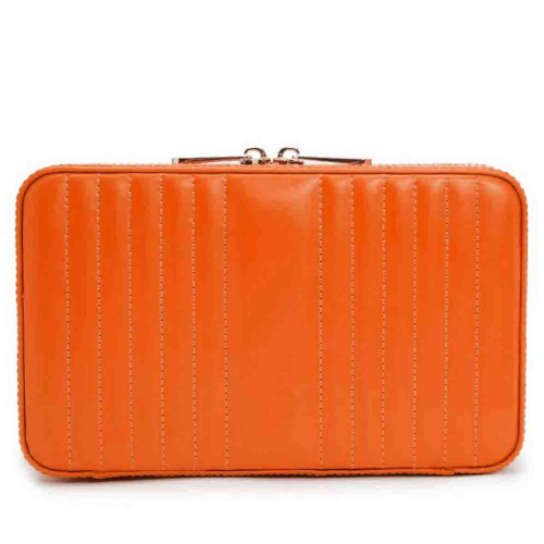 Bote  Bijoux Wolf 1834 - Maria Medium Zip Case - Tangerine
