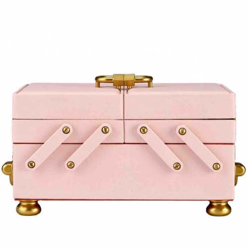 Boîte à Bijoux Wolf 1834 - Marla Aaron Baby Everything Box - Pink