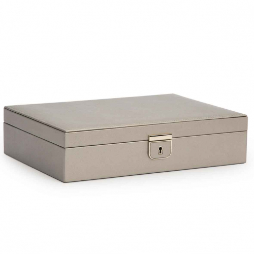 Bo�te � Bijoux Wolf 1834 - Palermo Medium Jewelry Box- Etain