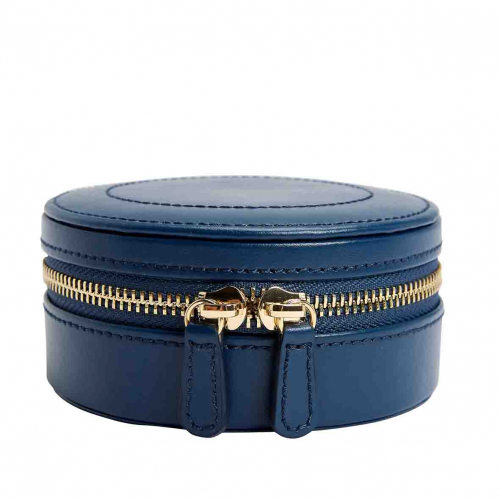 Bote  Bijoux Wolf 1834 - Sophia Round Zio Case - Indigo