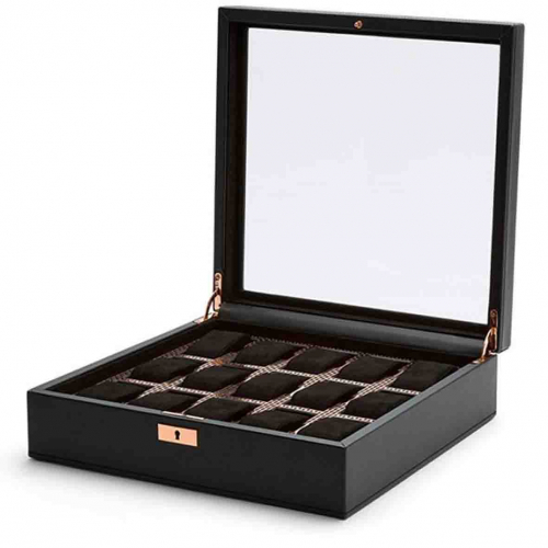 Boite Montre Wolf 1834 - Axis 15 Pcs Watch Box - Copper