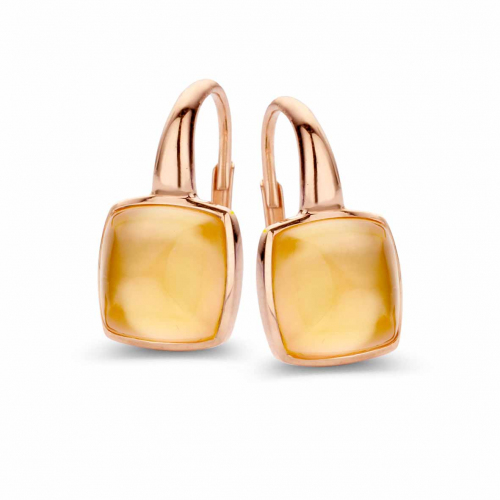 Boucles d'oreilles Citrine One More