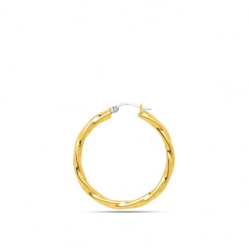 Boucles d'oreilles croles 25 mm - Fil 3 mm