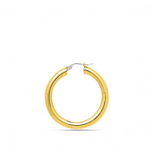 Boucles d'oreilles croles 25 mm - Fil 4 mm