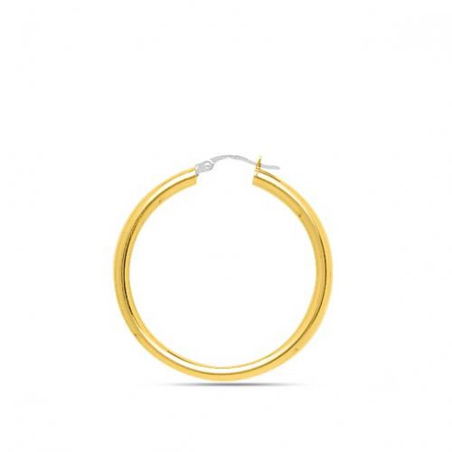 Boucles d'oreilles cr�oles 30 mm - Fil 3 mm