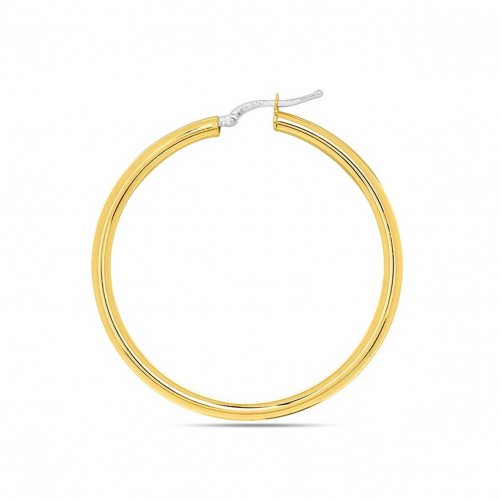 Boucles d'oreilles cr�oles 40 mm - Fil 3 mm