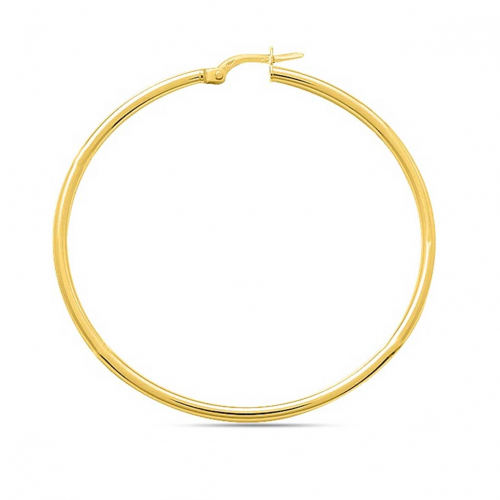 Boucles d'oreilles cr�oles 55 mm - Fil 2 mm