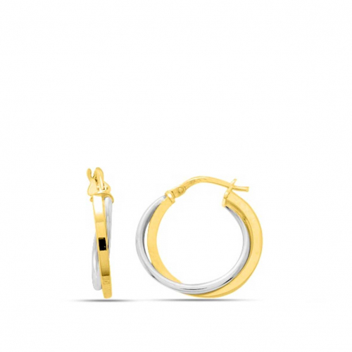 Boucles d'oreilles cr�oles Diam�tre 14 mm
