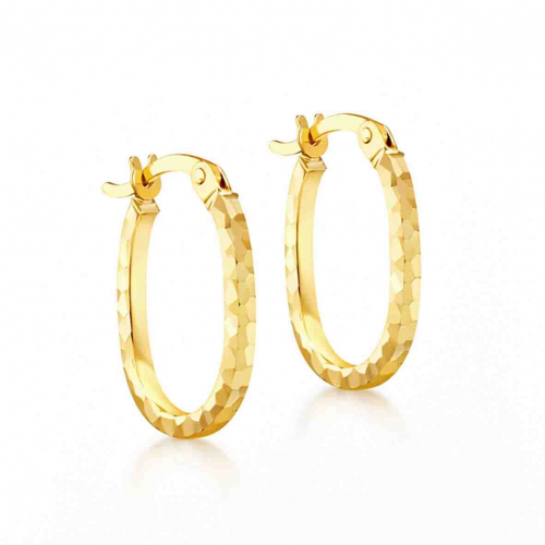 Boucles d'oreilles Cr�oles Ovales