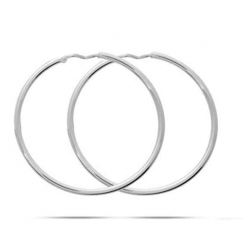 Boucles d'oreilles Cr�oles Syst�me Vector 35 mm - Fil 1.8 mm