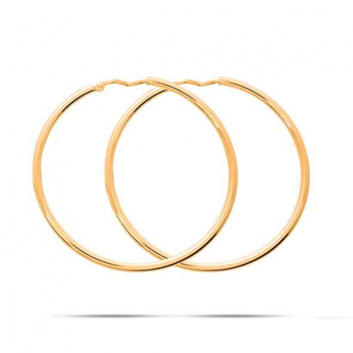 Boucles d'oreilles Croles Systme Vector 40 mm - Fil 1.5 mm