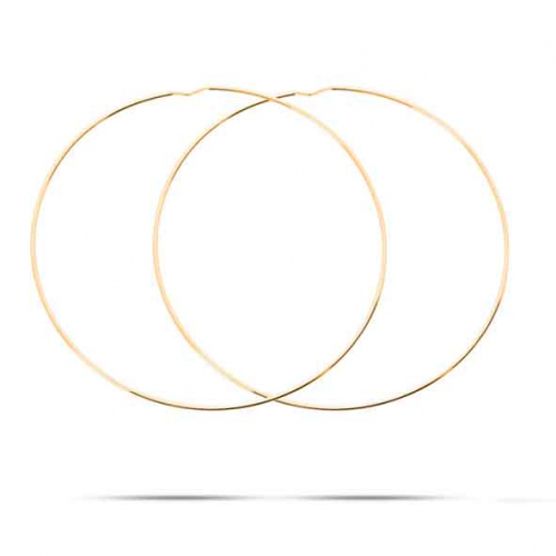 Boucles d'oreilles Croles Systme Vector 50 mm - Fil 1 mm