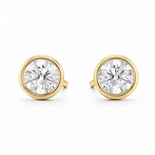 Boucles d'oreilles Diamants de Laboratoire