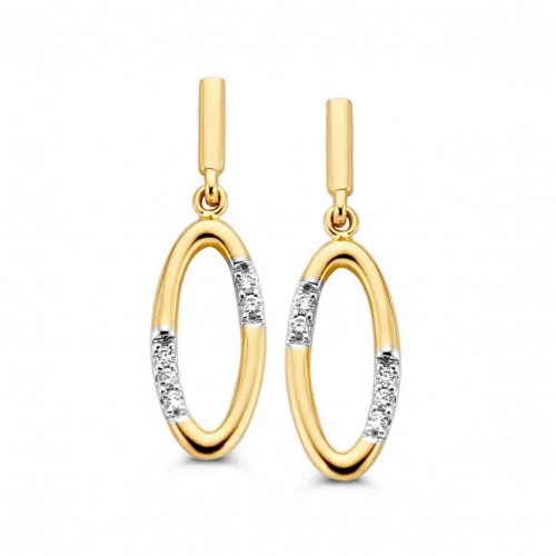 Boucles d'Oreilles Diamants