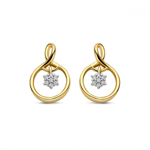 Boucles d'Oreilles Diamants
