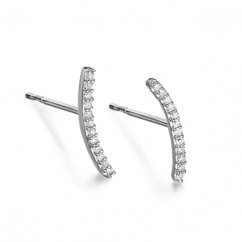Boucles d'Oreilles Diamants 0.07ct