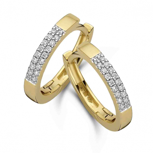 Boucles d'oreilles Diamants