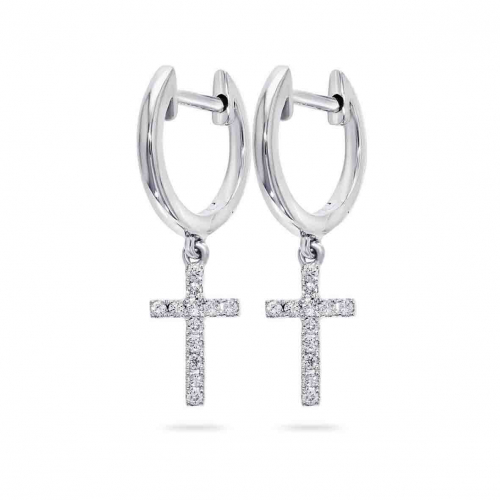 Boucles d'Oreilles Diamants