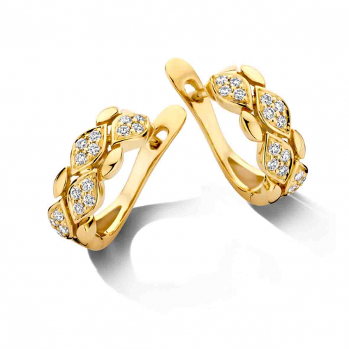 Boucles d'oreilles diamants