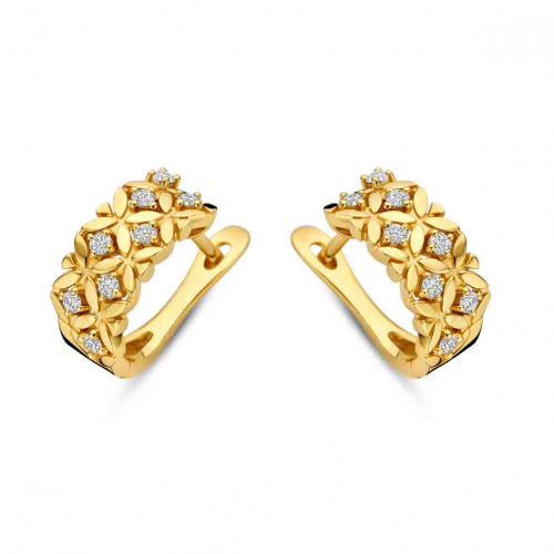 Boucles d'Oreilles Diamants